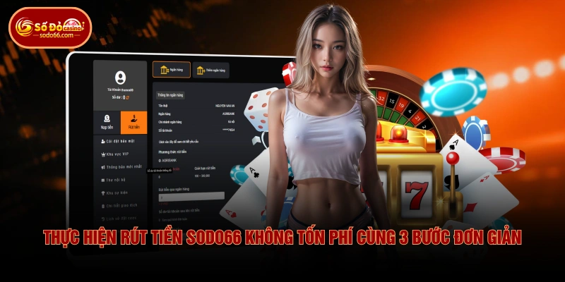 Thực Hiện Rút Tiền SODO66 Không Tốn Phí Cùng 3 Bước Đơn Giản