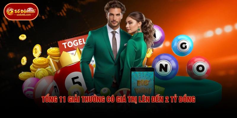 Tổng 11 giải thưởng có giá trị lên đến 2 tỷ đồng